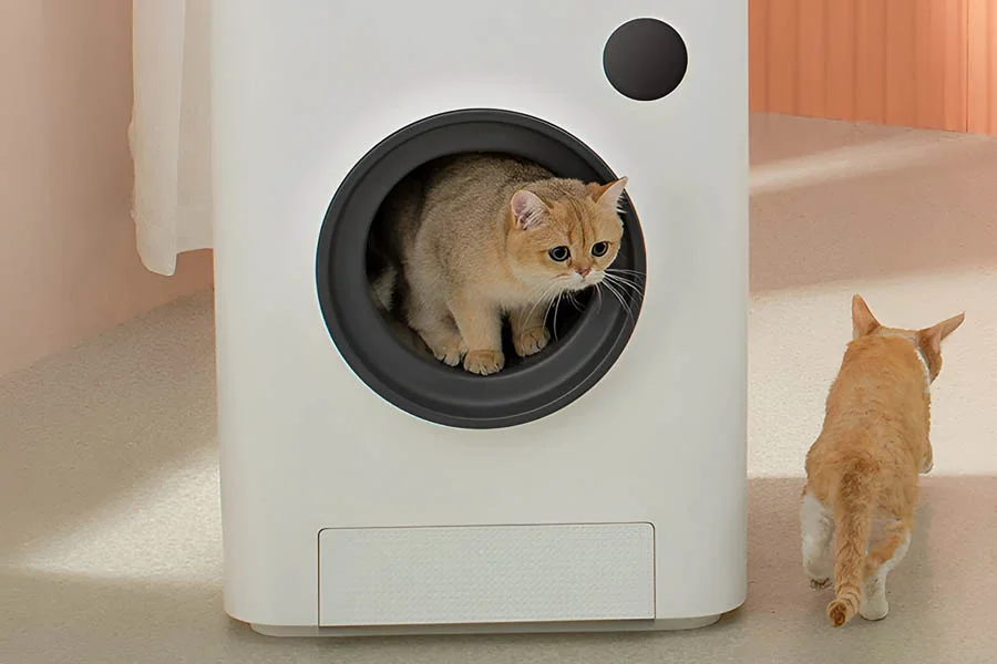 easy clean litter box